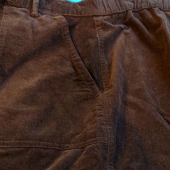 Rich Chocolate Corduroy Mini Skirt - Picture 4 of 8